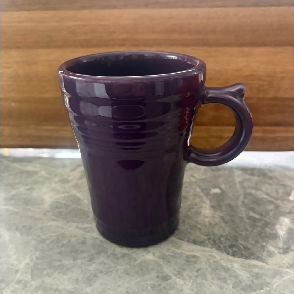 Fiesta Plum Ceramic Latte  Mug
